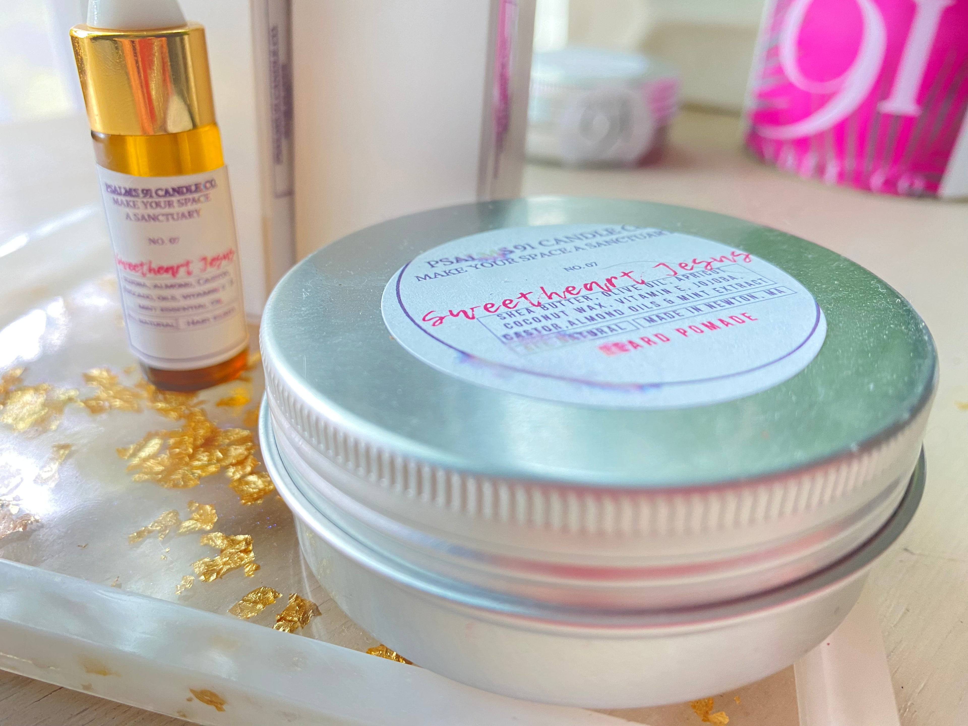 SWEETHEART JESUS BEARD OIL & BEARD POMADE